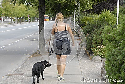 DENMARK_FEMALE DOG WALKER