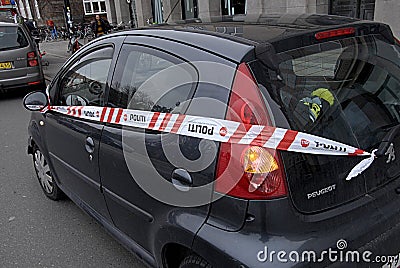 DENMARK_stop police sealed autos