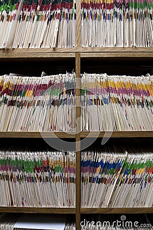 Dental or Medical Records Room