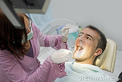 Dentist and pain