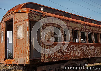 Derelict Rail Car