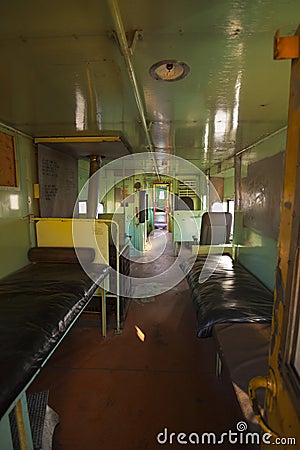 Derelict Train Interior