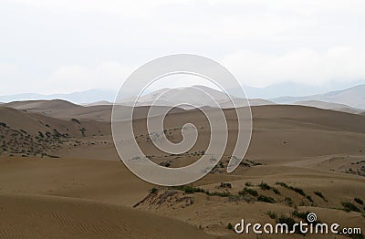 Desert in china of the northwest