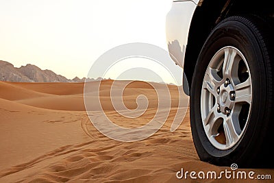 Desert Safari and Sand Dunes landscape