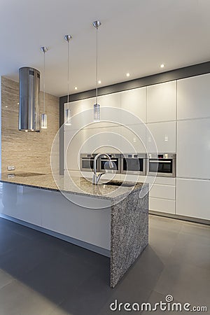 Designers interior -White kitchen