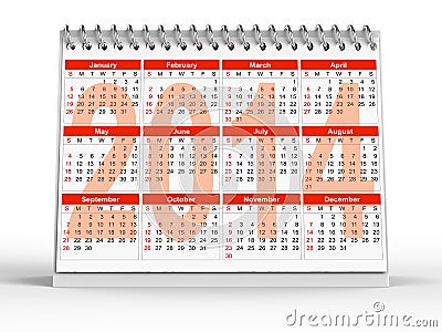 2014 desk calendar