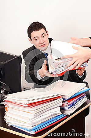 Desperate worker receiving too many files.
