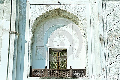 Detail of Bibi-ka-Maqbara, poor s man Taj Mahal
