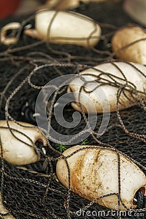 Detail of fishing net