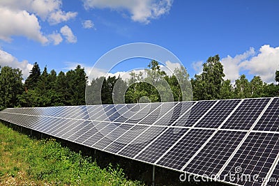 Detail of Solar Power Station