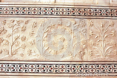 Detail Taj Mahal