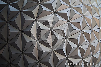 Detail view of Epcot dome