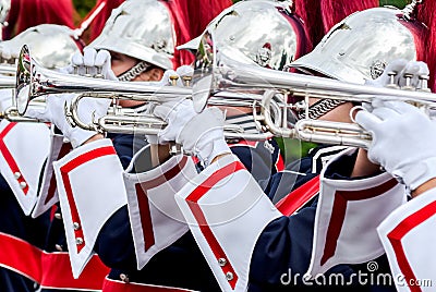 Details from a showband