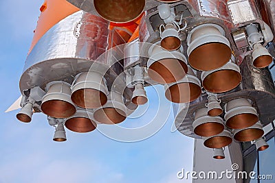 Details of space rocket engine