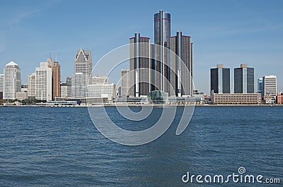 Detroit Skyline 2012