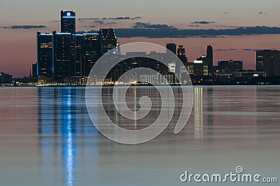 Detroit skyline