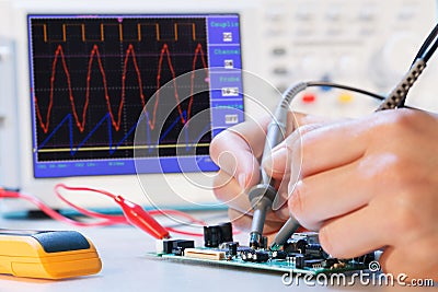 Development electronic micro processor