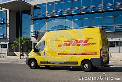 DHL Delivery Van