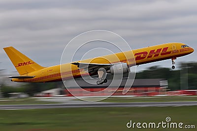 DHL Plane