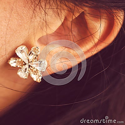 Diamond earrings