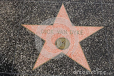 Dick Van Dyke s star on Hollywood Walk of Fame