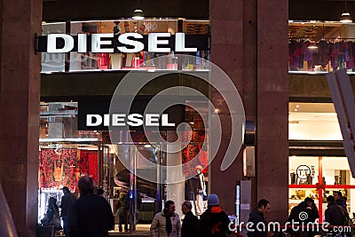 Diesel fashion shop