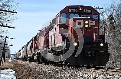 Diesel Locomotive Freight Train