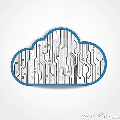 Digital cloud circuit board