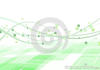 Digital fresh wind particle background