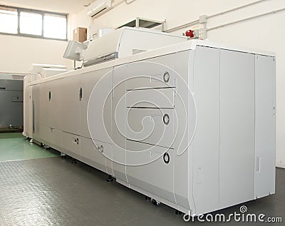 Digital press printing machine