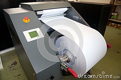 Digital press printing machine (detail)