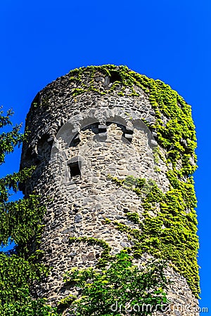 The Dilgesturm of the city wall in Hanau-Steinheim, Germany