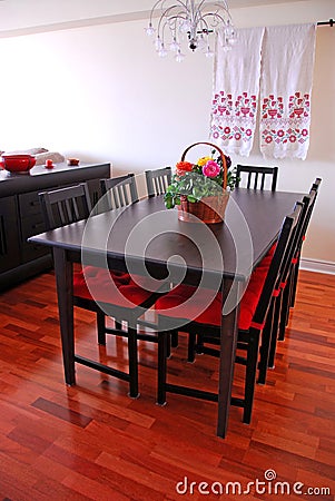 Dining room interior