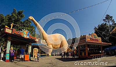 Dinoland at Animal Kingdom, Orlando Florida.