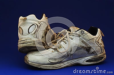 Dirty Running Shoe