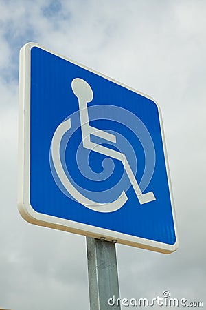Disabled Parking Bay Sign