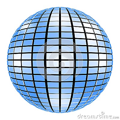 Royalty Free Stock Photo: Disco Party Mirror Ball Mirrorball