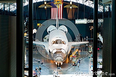 Discovery space shuttle at the National Air and Space Museum