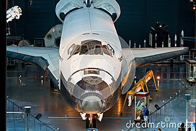 Discovery space shuttle at the National Air and Space Museum