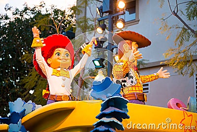 Disney Pixar Parade California Adventure