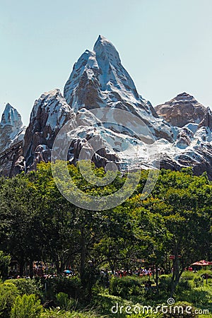 Disney s Animal Kingdom, Everest ride, Orlando Florida.