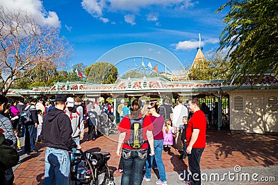 Disneyland Entrance Gate