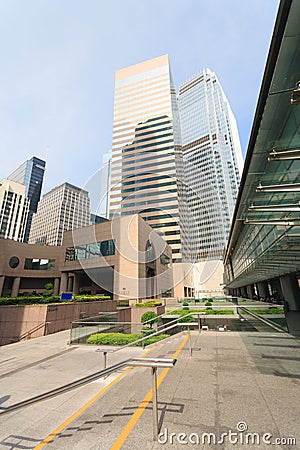 District Exchange Square in Hong Kong