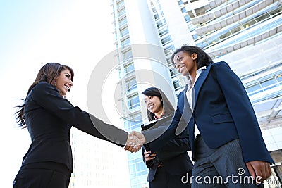 Diverse Business Woman Team