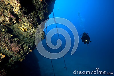 Diving in deep water