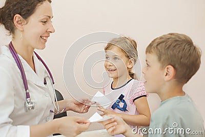 Doctor gives recipe for girl and boy