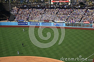 Dodger Stadium Bleachers - Los Angeles Dodgers