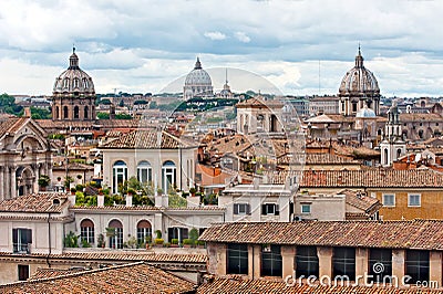 Dome of basilica in Rome