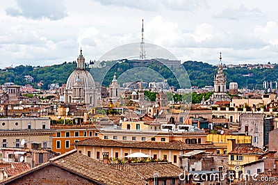 Dome of basilica in Rome