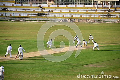 Domestic Cricket Match